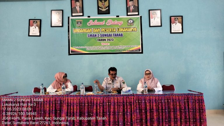 Tingkatkan Kompetensi Guru, SMA N 2 Sungati Tarab Gelar Lokakarya-Hari Ketiga